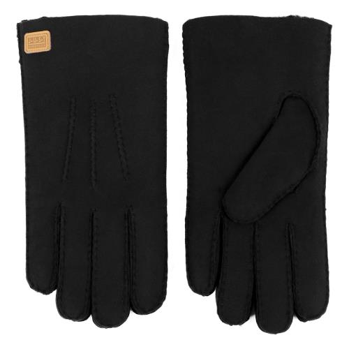 Mens Rowan Sheepskin Glove Black Extra Image 1